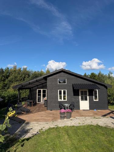 Moderne feriehus nær Isefjord