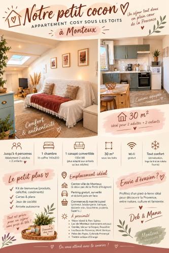 Loft et charme sous les toits - Location saisonnière - Monteux