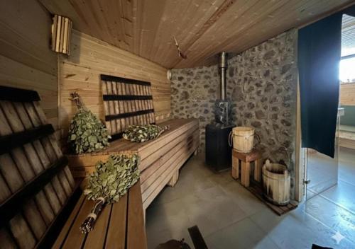 sauna, NorDar Hotel in Garni
