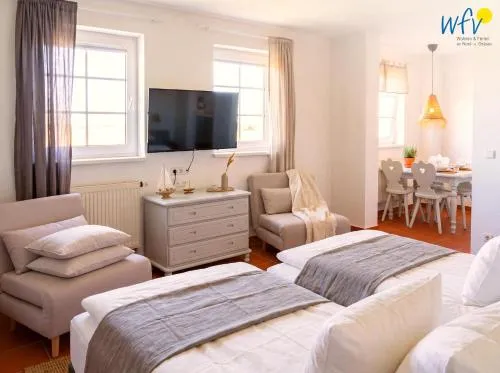 Ferienhaus am Gutspark Drankse Ferienwohnung Sonnenhut in Dranske, Deutschland