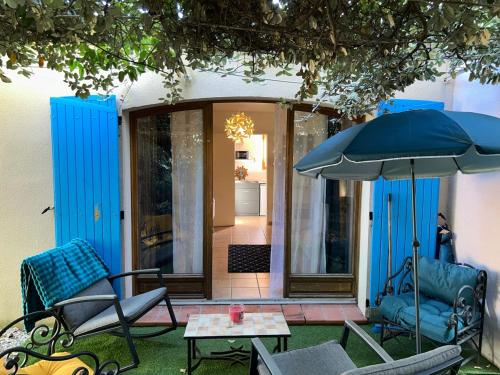 Agréable Studio terrasse - Location saisonnière - Marignane