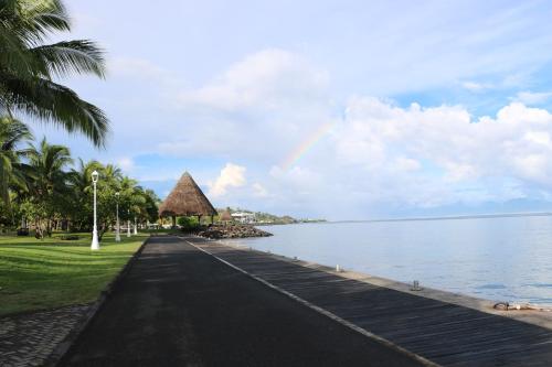 Jardin, Mahana Lodge Hostel & Backpacker in Tahiti