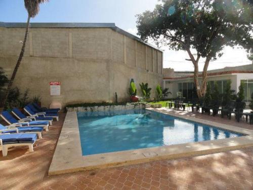Piscina, Hotel Las Dalias Inn in Mérida