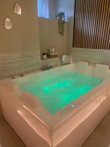 Romantic studio with private spa in Strasbourg