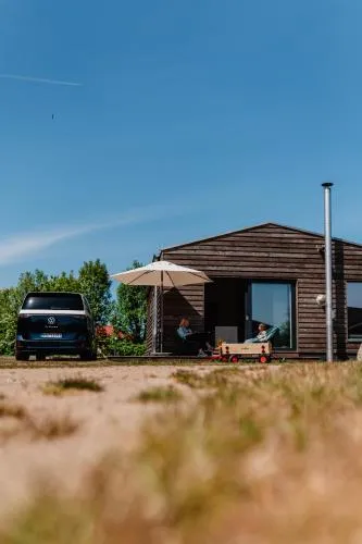 Moderne Ferienhäuser mit Kamin und Holzterrasse - 100 qm groß in Fehmarn, Deutschland