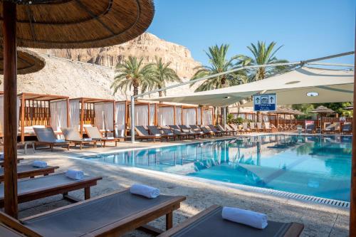Úszómedence, Oasis Spa Club Dead Sea Hotel - 18 Plus in Ein Bokek