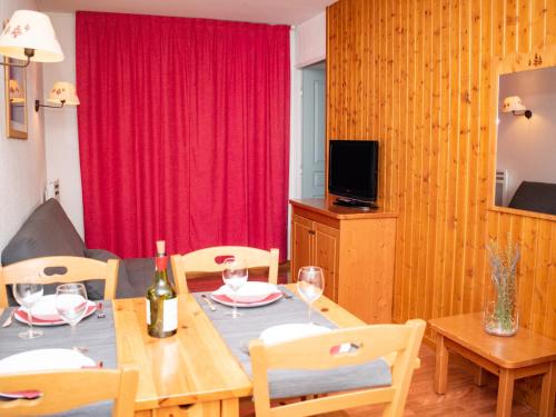 Appartement 2 pièces, balcon vue montagne, 4 personnes