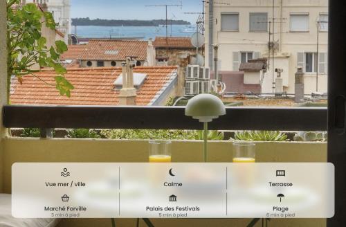 Calme et Lumineux 2 chambres BALCON Vue MER-FORVILLE A2B262