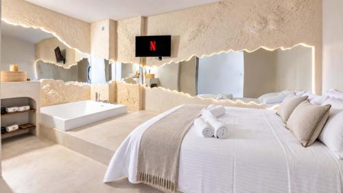 L'Odyssée # Love Suite - Proche Croisette et Centre - Baignoire Duo