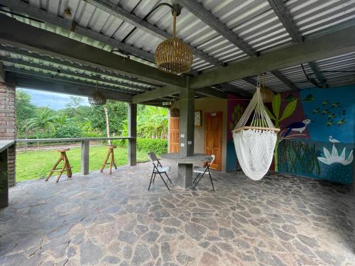Coconut Bungalow - Shared Kitchen - Valle de Volcanes - Playa Perú (Coconut Bungalow - Shared Kitchen - Valle de Volcanes - Playa Peru) in Мерида