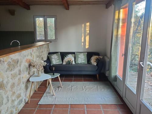 Bas de villa en pleine nature
