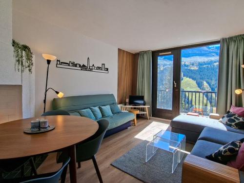 Appartement confortable au pied des pistes avec Wifi gratuit