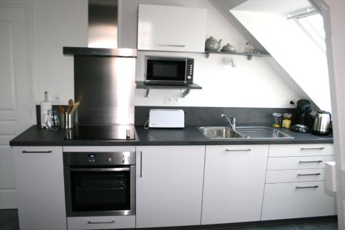 Küche, La Cattevillaise in Granville