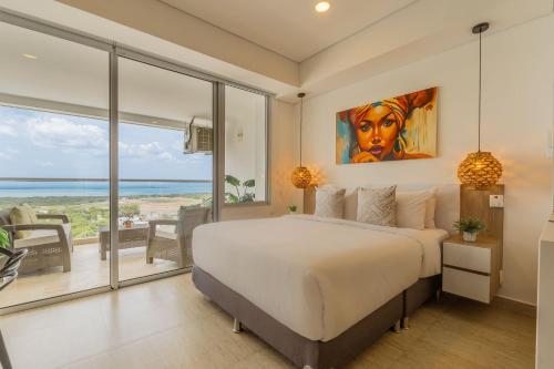 Suite moderna piso 15 amanecer espectacular CB1535
