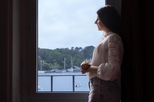 Chambre double avec 1 ou 2 lits, supérieure, vue sur la rivière