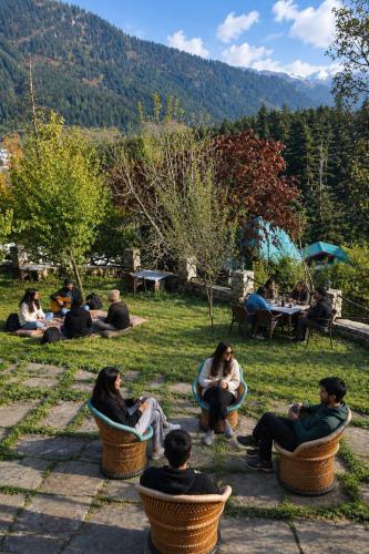 Exterior view of Hostelgia Manali