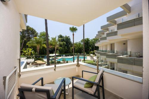 Balkon/Terrasse, Hipotels Sherry Park in Jerez De La Frontera