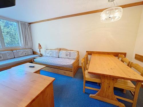Joli 2 pièces cabine 6 pers., ski aux pieds, exposé sud