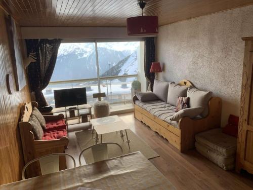 Appartement cosy 2 pièces, 6 pers, balcon sud, Alpe d'Huez, proche remontées mécaniques et commerces