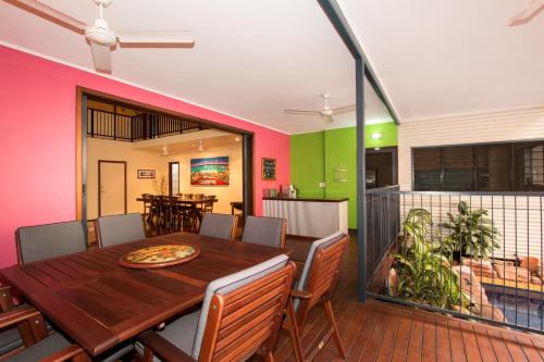 餐廳, 科特豪斯住宿加早餐旅館 (The Courthouse Bed & Breakfast) in 中央布魯姆