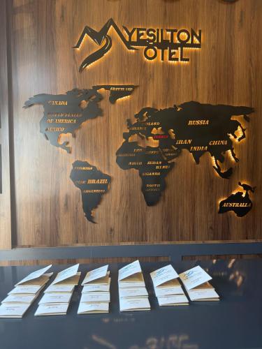 Lobby, Yesilton Otel in Arhavi