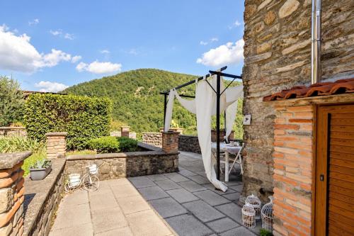 Seadmed, Chalet nel borgo con stupenda vista Lago e Apuane in Vagli Sotto