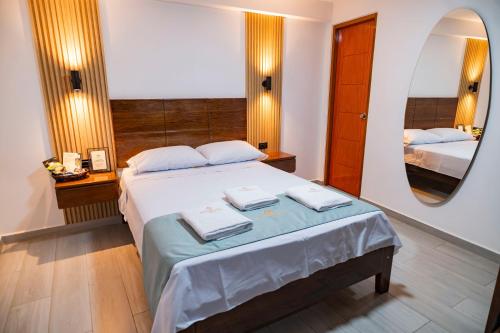 1 double bed