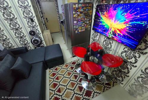 Elegant Studio at Grass Residences 1-5 persons only, Quezon City, Manila