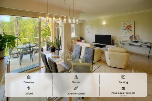 Lumineux 3 chambres TERRASSE PISCINE PARKING A3B134