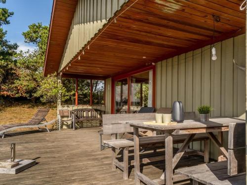 Erkély/terasz, Holiday Home Atreju - 2km from the sea by Interhome in Bedsted Thy