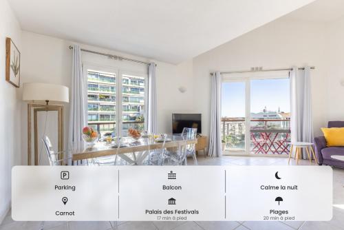 DUPLEX 2 Chambres -BALCON-PARKING-CARNOT A2B269