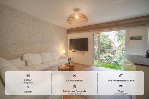Calme 2 Chambres BALCON VUE JARDIN-CARNOT A2B266