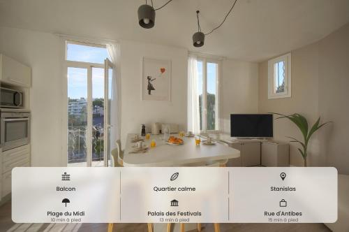 Lumineux 2 Chambres-BALCON-Stanislas Chic A2B264