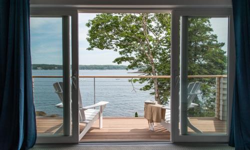 منظر, منتجع لاينكين باي (Linekin Bay Resort) in Boothbay Harbor