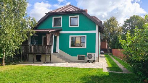 Hotelli välisilme, Riverside Stay at Stary Rynek - billiards, foosball and arcade games in Goniadz