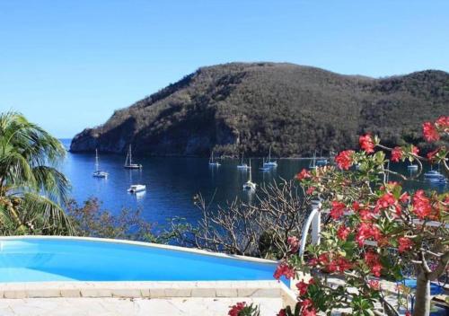 Villa "The Pretty Mermaid", pool and stunning views 5 min from beach - Location, gîte - Deshaies