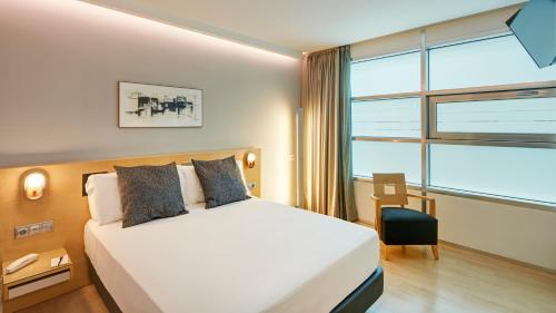 1 double bed