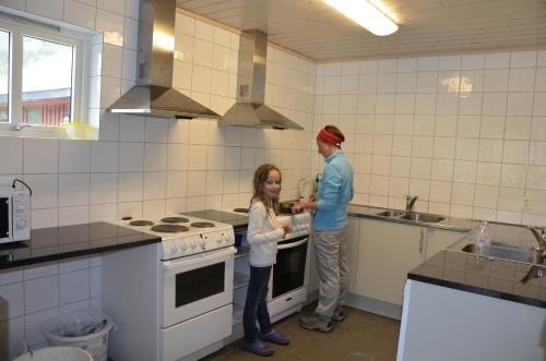 кухня, Jostedal Camping in Йостедал
