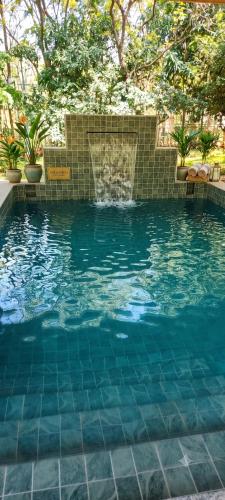 Exterior view of Golden castle villa with pool
