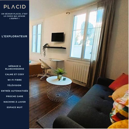 L'Explorateur - Gare - Cozy - Wifi - TV