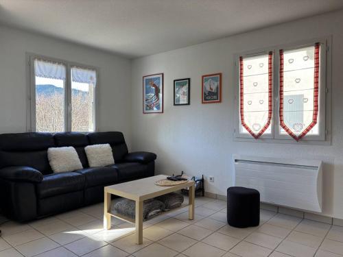 Appartement cosy avec terrasse et garage à deux pas des pistes !