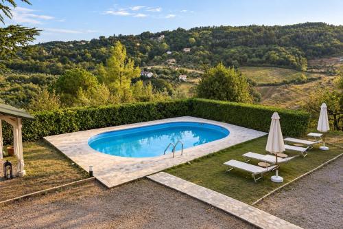 Villa Albetta Private Pool in the Umbrian Hills