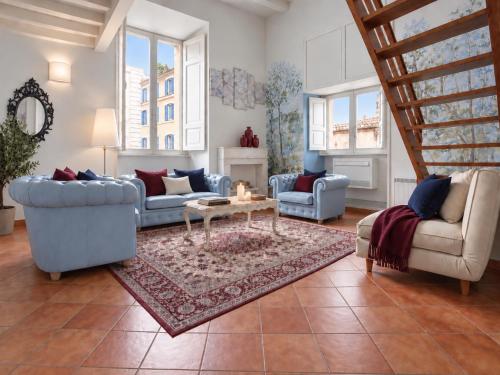 Pantheon Grand Loft, Spacious and Bright for 8 Via dei Cestari