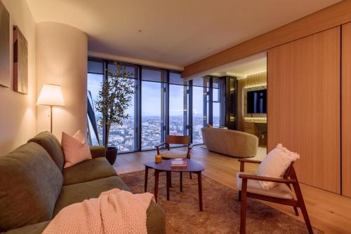 The R Line | Floor 42 Skyline | King Suite | Pool