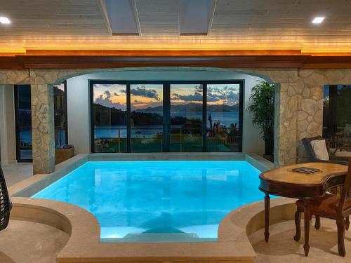 Royal villa at ocean level with incredible views