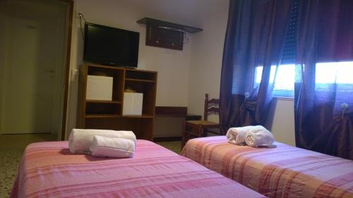 2 twin beds