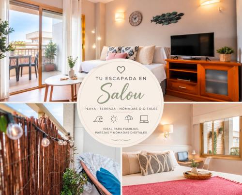 Salou - Fast WiFi -Near Beach- Remote Work