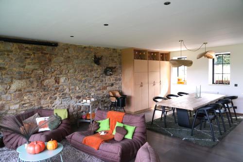 Delt lounge/TV-område, Chez Gégé - Maison d'hôtes (Chez Gege - Maison d'hotes) in Trooz