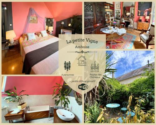 Chambre Rose - Maison La Petite Vigne Chambres d'hôtes