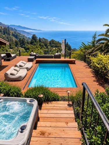 . 5 acres pool/spa, walk to all Big Sur has to offer